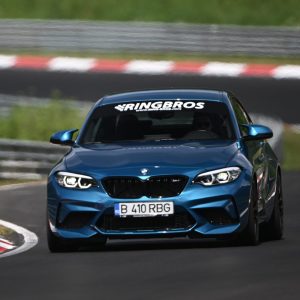 BMW M2 Competition Nürburgring rental car from Ring Bros on the Nordschleife