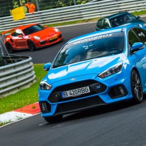 Ford Focus RS Nürburgring rental car – Ring Bros on the Nordschleife